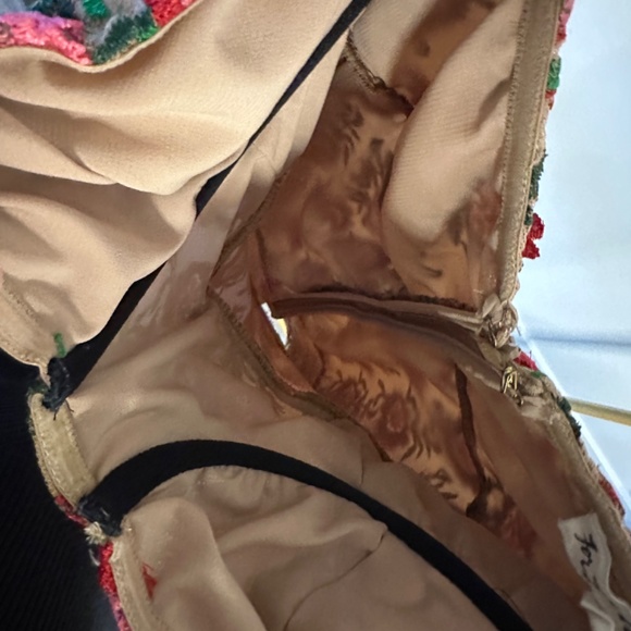 For Love & Lemons Amelia Off-Shoulder Mini dress Size XS Floral Embroidery - Picture 6 of 7